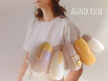 アグニークリッシェ(Agunik Riche)/【イエローネイル】