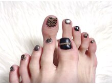 リーヴェ(Riebe)/虎柄ネイル