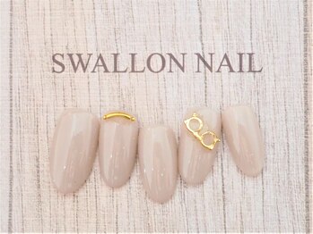 スワロンネイル(SWALLON NAIL)/3月、４月　定額ネイル★