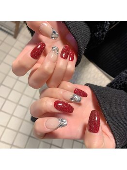 Mネイルアンドカフェ シェレステ/フラッシュネイル