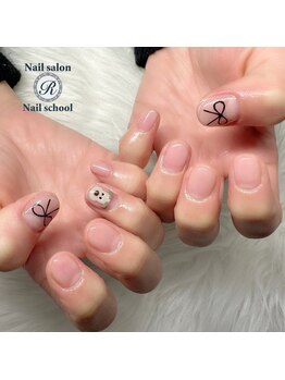 サロンアール(salon R)/手書きリボン♪