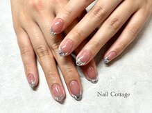 ネイルコテージ 新宿南口店(Nail cottage)/ガラスフレンチ¥8800