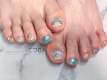 ネイルアトリエルカ(nail atelier LUCA)/M-713 大人人魚のしっぽネイル