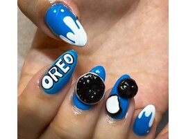 OREOアートネイル被らないアート