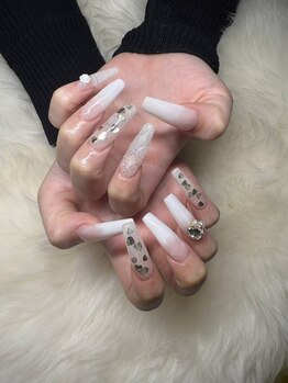 流行りの埋め込みハートホロ