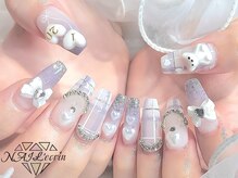 ネイル エクラン 町田店(NAIL’ecrin)の雰囲気（パーツや3Dの種類が豊富＊強度も兼ね備えたロング長さだしも♪）