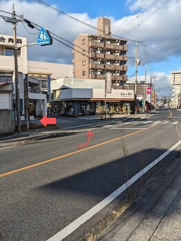 リガク(RIGAKU)/無料専用駐車場へのアクセス経路