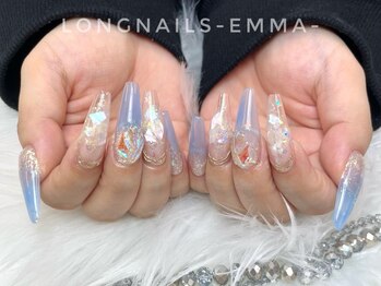 ロングネイルズ エマ(LongNails-Emma)の写真/【フィルイン対応/スカルプ・長さだし・持ち込みOK】わがままに応える150分・180分つけ放題コースご用意♪