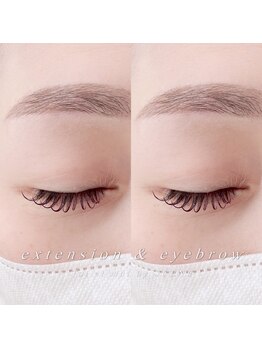 トワエモア バイ シーン(Toi et moi by SCENE)/オールカラーエクステ/100本