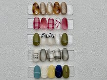 クムネイル(Qmu nail)/10月サンプルデザイン