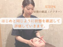 鍼灸院ひなた/STEP4 状態の確認（アフター）