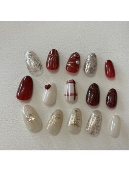 ソウネイル(Sou.nail)/クリスマス 定額デザイン