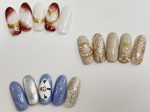 ディーネイル 池袋(D-nail)/冬季限定デザインサンプル5800円
