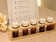 ふありの雰囲気（厳選アロマブレンドオイルを施術で使用）