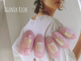 【ニュアンスネイル】