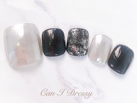 モノトーンネイル￥8500