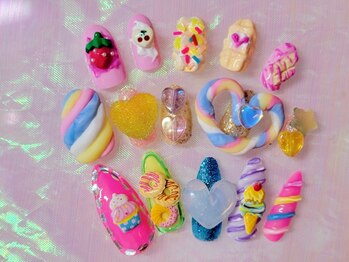 ジュエル ラ メール(Jewel la mer)/スイーツ☆POPネイル