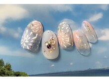 ネイルサロン マジックガール(Nail Salon MagiqueGirl)/【花火ネイル)