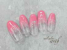 ウィズ 神戸(with)/グラデーションネイル