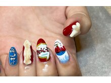 ネイルアンドアイラッシュスタジオ シュシュ(chouchou)/おっとと手書き特殊パーツ何でも