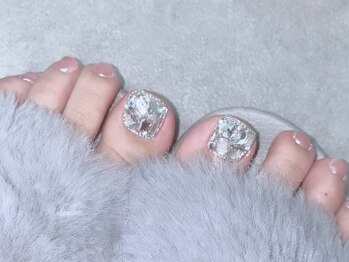リアンネイル(lian nail)/フット☆ビジュー