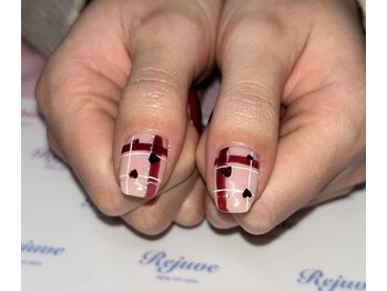 リジュベ(Rejuve)/チェックネイル大人気!