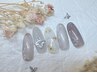 ☆上品オフィス 春のお花ネイル　￥7900