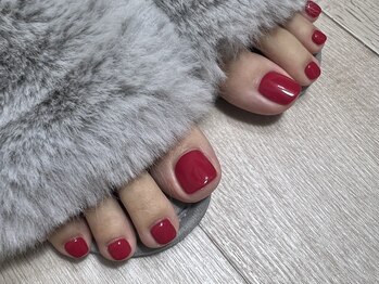 サンハチ(38)の写真/大人女性に愛される完全個室サロン♪自爪を労わる丁寧なケアと美発色フットネイルで癒し時間を