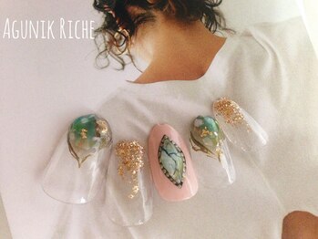 アグニークリッシェ(Agunik Riche)/【エスニックネイル】