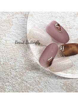 ネイルサロン スクール ビュートバタフライ 相模大野店(BEAUT BUTTERFLY)/秋ネイル