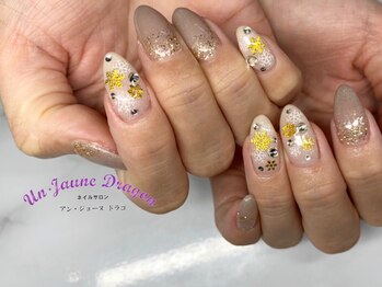 アン ジョーヌドラゴ/【自爪ネイル】冬ネイル