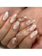 アンド アール(and.R)/ホワイトマーブル