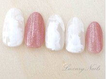 ラグジュアリーネイルズ オオミヤ(Luxury Nails Omiya)/シンプル*ニュアンスネイル
