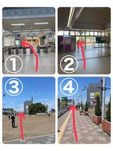 ロレインブロウ 住道店/お店までのアクセス