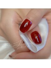 ベルテルナエス(belleterna S.)/cassis red × gold glitter