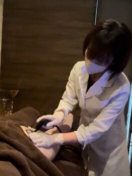 トータルビューティー グリッター(Total Beauty Glitter)の写真/【インディバで集中徹底！脂肪燃焼！】脂肪の原因となる冷えを徹底的に改善しながら理想のボディラインへ☆