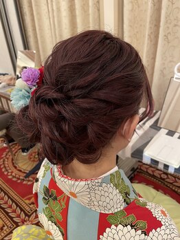 エムアイ 六本木(Mi)/卒業式ヘア