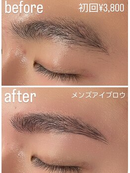 ミニョン(mignon)/メンズハリウッドブロウリフト