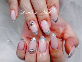 キラキラ ガラスフレンチ