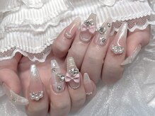 モカ 心斎橋(moca by Lee)/【Aina】ガーリーネイル