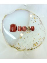 エヌコロン バイマイラッシュ(N:bymylash)/フットネイル 定額デザイン