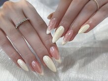 ネイルズバー 新宿店(Nails Bar)/ミルキーピンクネイル