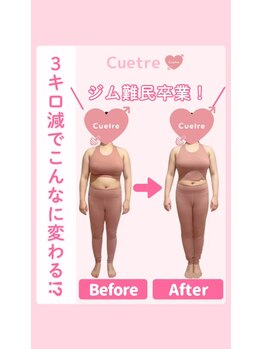 キュートレ 門前仲町店(Cuetre)/お客様のビフォアフ♪