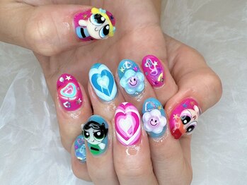 シェリーネイル(cherie nail)/3D/ジェル150分やり放題¥12000