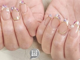 シェルフレンチネイル