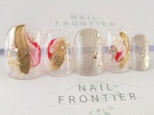 ネイルフロンティア 吉祥寺(NAIL FRONTIER)/Sお正月塗りかけ5480円～