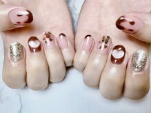 エンジェルガーデンネイル 池袋店(Angelgarden nail)/バレンタイン /ハートホロ