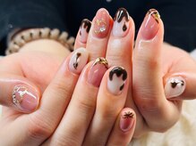 ケアビューティサロン(care beauty salon)/チョコ&ハートデザインネイル