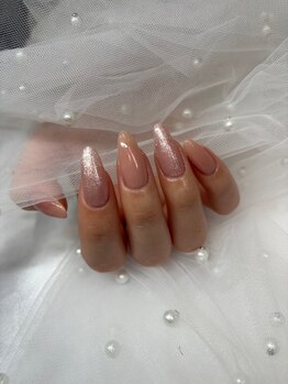 リノズネイルサロンプラス(Lino's Nail Salon +)の写真/《長さ出し1本600円》一人一人の指に合わせた長さ出しで美しいフォルムの指先に☆福岡ネイル/博多ネイル