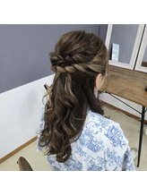 アンディ(Andy)/☆ハーフアップスタイル☆